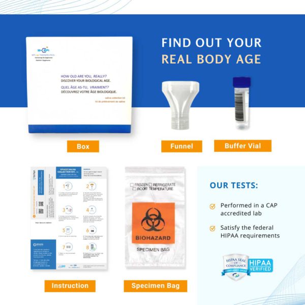 epiAge biological age test kit